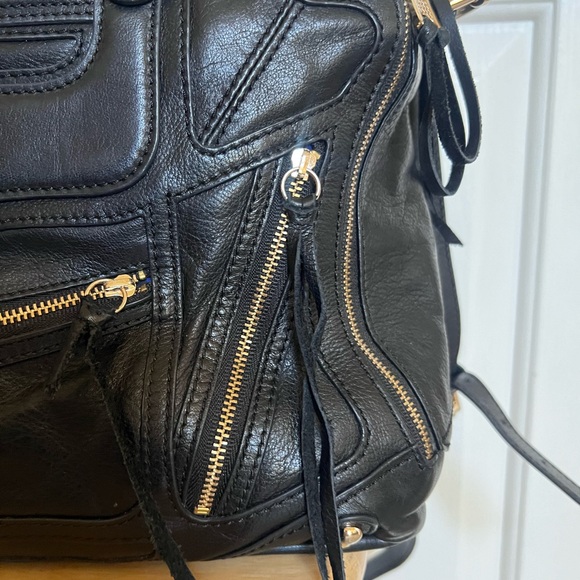 Rebecca Minkoff Leather Top Handle Bag, black - Picture 5 of 15